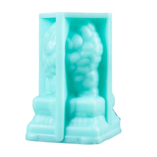 Flexible Alte Stile Löwen Silikon Backformen Easy Freisetzungen Künstlerische Löwen Form Süßigkeitenformen Für Eisgebäck von SLXLYH