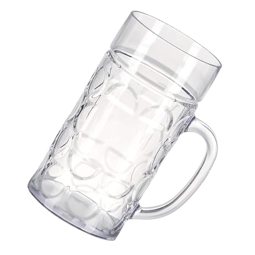 Grübchen Bierbecher Mit Ergonomischem Große Griffe Bierbecher Weit Bierbecher Für Kalte Und Heiße Getränke Grübchen Bierbecher Mit Ergonomischem Große Griffe Bierbecher Weit Bierbecher Für Kalte Und Heiße Getränke von SLXLYH