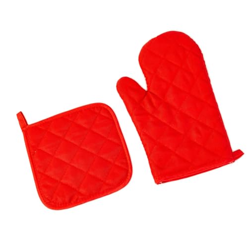 Hitzebeständige Ofenhandschuhe Und Töpfe Trivet Matten Nicht Gleitende Grip Handschuhe Zum Backen Von Kochen Grillmikrowelle von SLXLYH