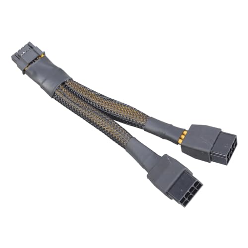 SLXLYH 15 cm Doppel 8 Pin Bis 12+4Pin Stromadapterkabel Für RTX40 Serie 12VHPWR Motherboards Verbindung Sichere Stromversorgung SLXLYH 15 cm Doppel 8 Pin Bis 12+4Pin Stromadapterkabel Für RTX40 Serie 12VHPWR Motherboards Verbindung Sichere Stromversorgung von SLXLYH