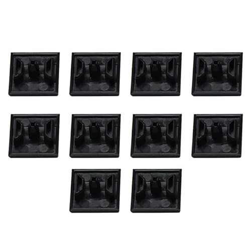 SLXLYH ABS V Schlitzendkappen 20 Mm Aluminiumprofilprotesprotektoren 4 2 Mm Montageloch Korrosions Resistent Für 3D Druckerwerkzeuge SLXLYH ABS V Schlitzendkappen 20 Mm Aluminiumprofilprotesprotektoren 4 2 Mm Montageloch Korrosions Resistent Für 3D Druckerwerkzeuge von SLXLYH