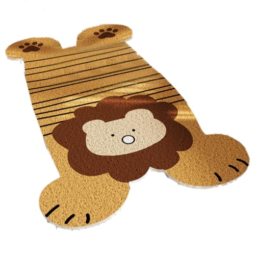 SLXLYH Badematte Absorbierende Badezimmer Teppich Cartoon Muster Schnell Trocken PVC Schlupfproof Ältere Sicherheit des Duschraums Zubehör Teppich von SLXLYH