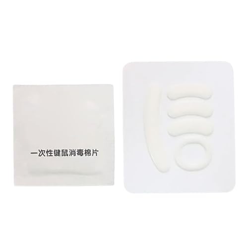 SLXLYH Esports ICE Mouse Skates Mouse Feet Pad for Wireless Mouse White Glides von SLXLYH