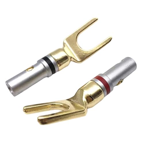 SLXLYH Gold Plattiert 4 Mm Bananengabel Formlautsprecher Drahtanschluss Lötmittel Hohe Leitfähigkeit SLXLYH Gold Plattiert 4 Mm Bananengabel Formlautsprecher Drahtanschluss Lötmittel Hohe Leitfähigkeit von SLXLYH
