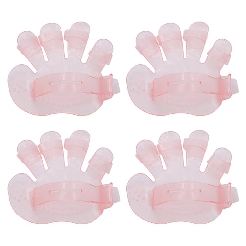 SLXLYH Vielseitige Haustier-Pflegehandschuhe, Fünf-Finger-Handflächen-Form, Massagebürste für einfache Haarentfernung, rutschfest, 4 Stück SLXLYH Vielseitige Haustier-Pflegehandschuhe, Fünf-Finger-Handflächen-Form, Massagebürste für einfache Haarentfernung, rutschfest, 4 Stück von SLXLYH