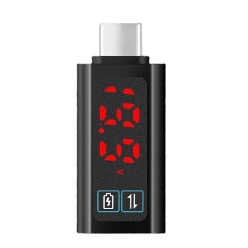 USB C Adapter Stromversorgung 100W Mit Echtzeit Wattage Anzeige Gleichzeitig Lade Und Datenübertragungs USB C Schnellspannungsmesser Adapter USB C Adapter Stromversorgung 100W Mit Echtzeit Wattage Anzeige Gleichzeitig Lade Und Datenübertragungs USB C Schnellspannungsmesser Adapter von SLXLYH