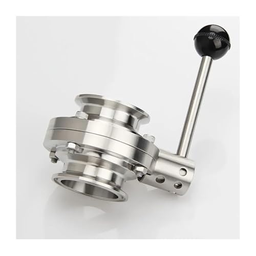 1.5"(38mm) Ferrule50.5mm Tri Clamp Butterfly Valve 304 Stainless Steel For Homebrew Beer Dairy Product von SLXWSXZE