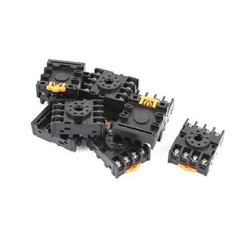 10 Pcs 8 Terminals Relay Socket Holder for MK2P-1 JQX-10F Industrial Electrical Relays 10 Pcs 8 Terminals Relay Socket Holder for MK2P-1 JQX-10F Industrial Electrical Relays von SLXWSXZE