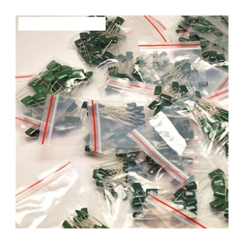 10 Value x10pcs capacitor 100V 2A102J to 2A104J 1nF to 100nF Polyester Film capacitor Assorted Kit Capacitance Meters 10 Value x10pcs capacitor 100V 2A102J to 2A104J 1nF to 100nF Polyester Film capacitor Assorted Kit Capacitance Meters von SLXWSXZE