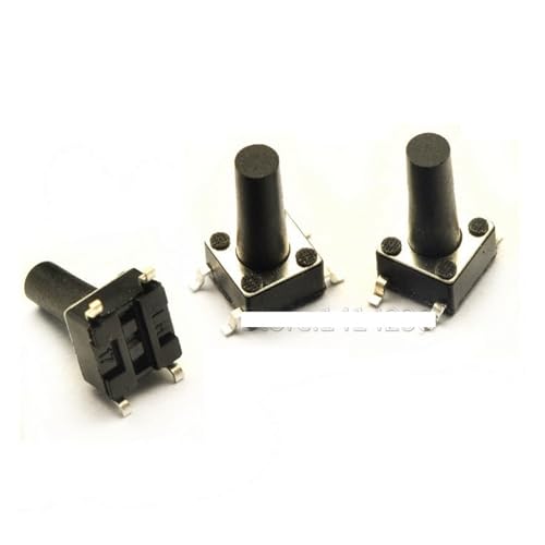 100PCS SMD Tact Push Button Switch 6X6X12mm Switch 6 * 6 * 12mm SMT 100PCS SMD Tact Push Button Switch 6X6X12mm Switch 6 * 6 * 12mm SMT von SLXWSXZE