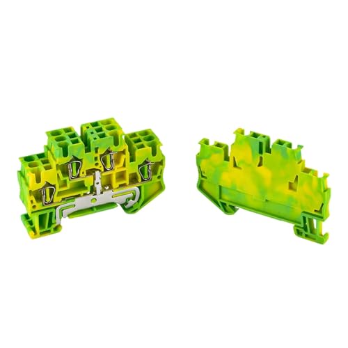 10PCS 2.5-PE Screwless Ground Din Rail Terminal Block Connector Double Layer Pull Type Spring Ground Terminal Blocks 10PCS 2.5-PE Screwless Ground Din Rail Terminal Block Connector Double Layer Pull Type Spring Ground Terminal Blocks von SLXWSXZE