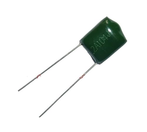 10pcs Mylar Film Capacitor 100V 2A104J 0.1uF 100nF 2A104 5% Polyester Film capacitor Capacitance Meters von SLXWSXZE