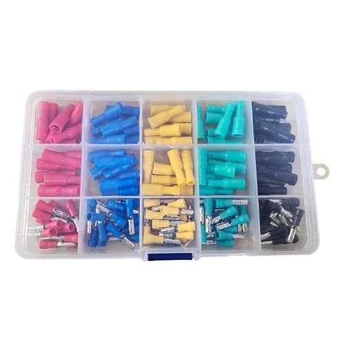 120pcs/set Wire Connectors Set Convenient & Efficient Wire Connection set Wire Terminals Set Cable Lugs Round for Car 120pcs/set Wire Connectors Set Convenient & Efficient Wire Connection set Wire Terminals Set Cable Lugs Round for Car von SLXWSXZE