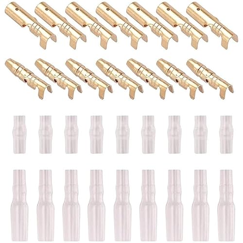 120pcs 3.5mm Electrical Wire Connectors Crimp Terminals Male Female Fast Butt For Motorcycle with Insulating Sleeve Cover 120pcs 3.5mm Electrical Wire Connectors Crimp Terminals Male Female Fast Butt For Motorcycle with Insulating Sleeve Cover von SLXWSXZE