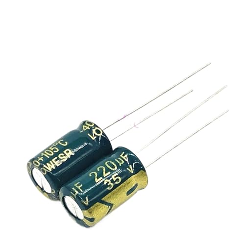 12pcs/lot Q09 Low ESR/Impedance high frequency 35v 220UF aluminum electrolytic capacitor size 8 * 12 220UF35V 20% Capacitance Meters 12pcs/lot Q09 Low ESR/Impedance high frequency 35v 220UF aluminum electrolytic capacitor size 8 * 12 220UF35V 20% Capacitance Meters von SLXWSXZE