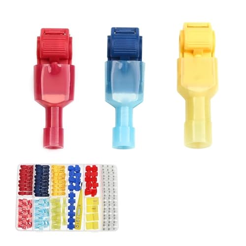 168Pcs Snap Splice Lock Wire Quick Terminal Electrical Cable Connectors T-tap Crimp Terminals Connector Ant clip 168Pcs Snap Splice Lock Wire Quick Terminal Electrical Cable Connectors T-tap Crimp Terminals Connector Ant clip von SLXWSXZE