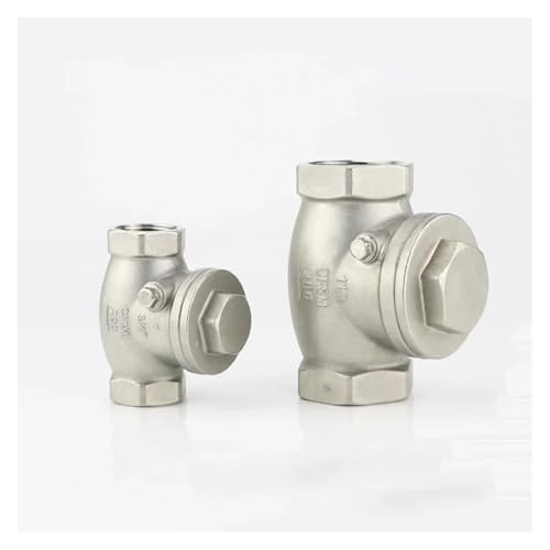 1PC 2" BSPT Female BSPT Female Swing Check Valve 304 Stainless Steel von SLXWSXZE