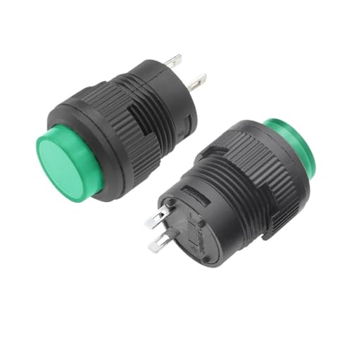 1PC Green Self locking 16MM Latching Push Button Switch No lighting 2Pin R16-503 1PC Green Self locking 16MM Latching Push Button Switch No lighting 2Pin R16-503 von SLXWSXZE