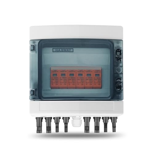 1PC Solar photovoltaic protection grounding box PV Combiner 4 input 1 out DC 1200V Fuse 8 ways Circuit Breaker 1PC Solar photovoltaic protection grounding box PV Combiner 4 input 1 out DC 1200V Fuse 8 ways Circuit Breaker von SLXWSXZE