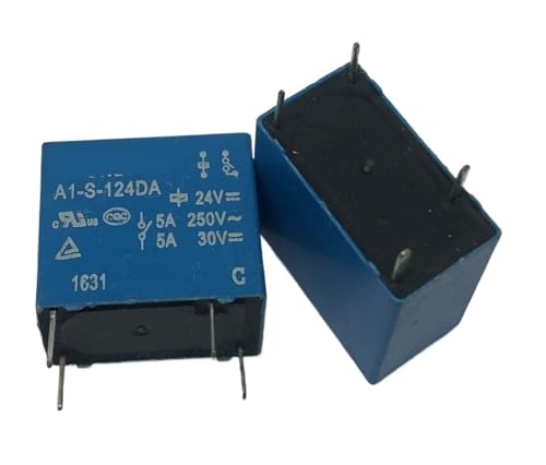 1pc A1-S-124DA 24V-5A Relay 4pins Industrial Electrical Relays von SLXWSXZE