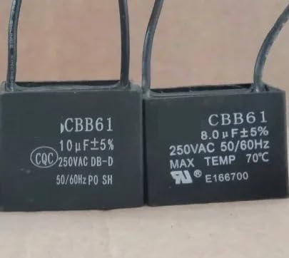 1pc Security Explosion Proof Capacitor CBB61 250V 8UF Wires Type Capacitance Meters 1pc Security Explosion Proof Capacitor CBB61 250V 8UF Wires Type Capacitance Meters von SLXWSXZE
