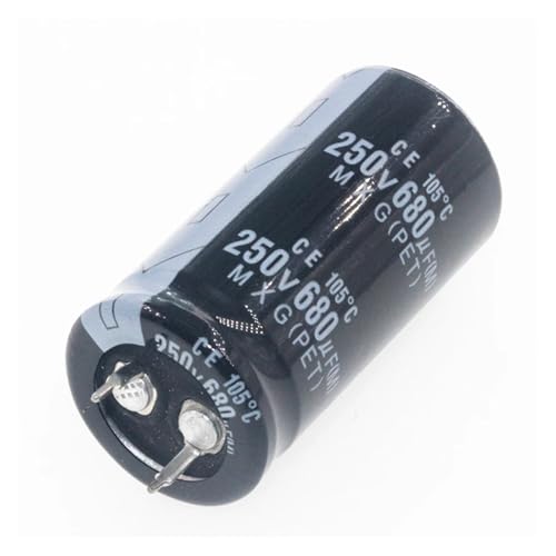 1pcs 680uF 250V 680MFD 250WV Aluminum Electrolytic Capacitor 25 * 40mm Radial 680mf250v 680uf250v 250v680mf 250v680uf Capacitance Meters 1pcs 680uF 250V 680MFD 250WV Aluminum Electrolytic Capacitor 25 * 40mm Radial 680mf250v 680uf250v 250v680mf 250v680uf Capacitance Meters von SLXWSXZE