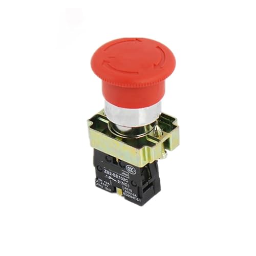 22mm NC Red Emergency Stop Push Button Switch+NC AC660V/10A XB2-BS542 22mm NC Red Emergency Stop Push Button Switch+NC AC660V/10A XB2-BS542 von SLXWSXZE