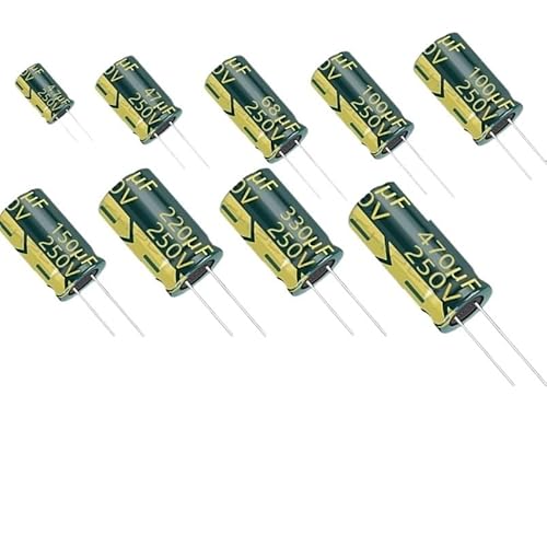 250V 100uF 16x25 10pcs High Frequency Electrolytic Capacitor Capacitance Meters von SLXWSXZE