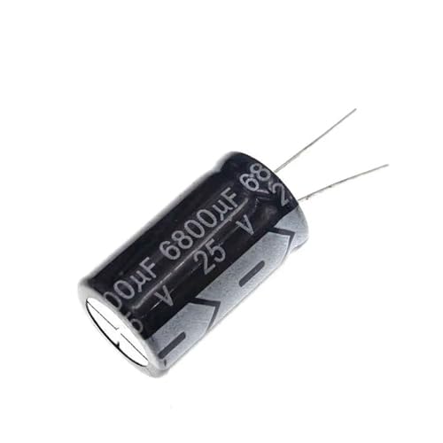 2pcs 6800uF 25V 6800MFD 25WV 16 * 30mm Aluminum Electrolytic Capacitor Radial Capacitance Meters 2pcs 6800uF 25V 6800MFD 25WV 16 * 30mm Aluminum Electrolytic Capacitor Radial Capacitance Meters von SLXWSXZE