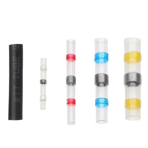 430pcs Solder Seal Wire Connectors Waterproof Heat Shrink Wire Electrical Butt Splice Connector with Insulated Sleeve 430pcs Solder Seal Wire Connectors Waterproof Heat Shrink Wire Electrical Butt Splice Connector with Insulated Sleeve von SLXWSXZE