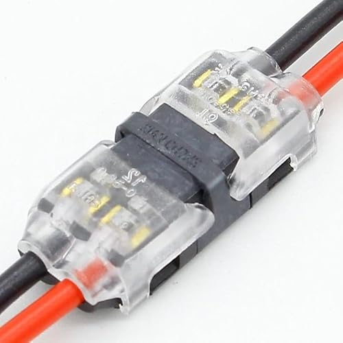 5 pcs 2pin Spring Connector wire with no welding no screws Quick Connector cable clamp Terminal Block 2 Way Easy for led strip 5 pcs 2pin Spring Connector wire with no welding no screws Quick Connector cable clamp Terminal Block 2 Way Easy for led strip von SLXWSXZE