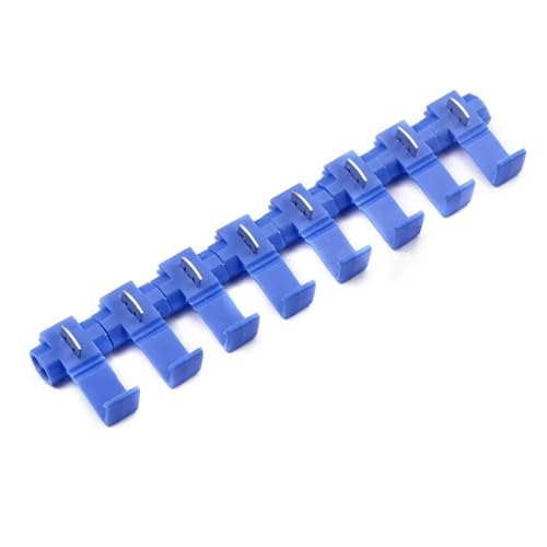 50Pcs Cable Crimp Connectors Set Quick Splice Snap Lock Blue Electrical Wire Terminals Kit 0.75-2.25 mm2 16-14AWG 50Pcs Cable Crimp Connectors Set Quick Splice Snap Lock Blue Electrical Wire Terminals Kit 0.75-2.25 mm2 16-14AWG von SLXWSXZE