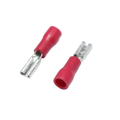 50pcs 2.8mm Crimp Terminal 2.8 Female Pre-insulated Electrical Connectors for 22AWG - 16AWG Wire /0.5-1.5mm2 Cable IMax=10A 50pcs 2.8mm Crimp Terminal 2.8 Female Pre-insulated Electrical Connectors for 22AWG - 16AWG Wire /0.5-1.5mm2 Cable IMax=10A von SLXWSXZE