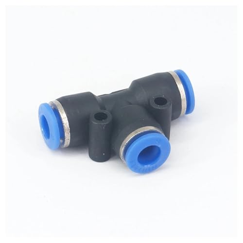 5PC Fit Tube O/D 6mm Pneumatic Tee 3 Way Push In Connector Union Quick Release Air Fitting Plumbing 5PC Fit Tube O/D 6mm Pneumatic Tee 3 Way Push In Connector Union Quick Release Air Fitting Plumbing von SLXWSXZE