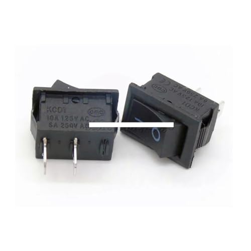 5Pcs Push Button Switch 15x21mm SPST 2Pin 6A 250V 10V 125V KCD1-101 Snap-in On/Off Rocker Switch 15MM*21MM Black 5Pcs Push Button Switch 15x21mm SPST 2Pin 6A 250V 10V 125V KCD1-101 Snap-in On/Off Rocker Switch 15MM*21MM Black von SLXWSXZE