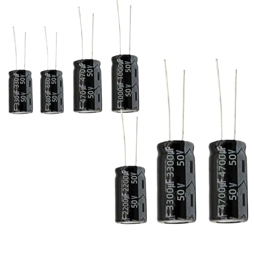 5pcs 2200uF 50V Electrolytic Aluminum Capacitor Capacitance Meters 5pcs 2200uF 50V Electrolytic Aluminum Capacitor Capacitance Meters von SLXWSXZE