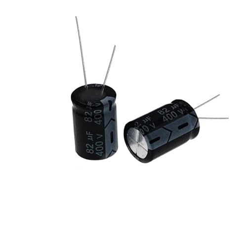 5pcs 400V 82uF 400Volt 82MFD Aluminum Electrolytic Capacitor 16 * 25mm Radial 82mf400v 82uf400v 400v82mf 400v82uf Capacitance Meters von SLXWSXZE