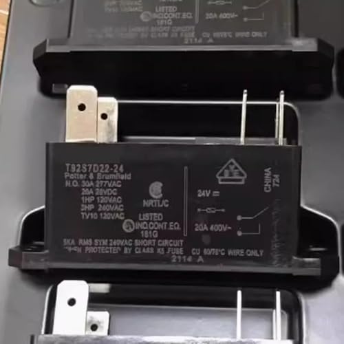 92S7D22D-24 24 24VDC Bulk Relay 6 Feet Pull-out 30A Industrial Electrical Relays von SLXWSXZE
