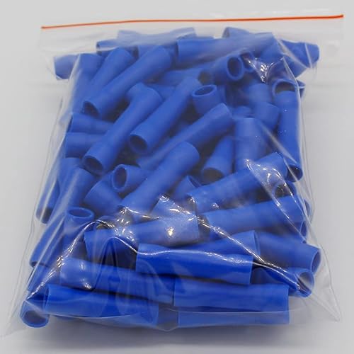 BV2 BV2.5 Full Insulating Wire Connector cable Wire Splice Terminals Joiner Crimp Electrical Fully Insulation BV2 BV 100 PCS BV BV2 BV2.5 Full Insulating Wire Connector cable Wire Splice Terminals Joiner Crimp Electrical Fully Insulation BV2 BV 100 PCS BV von SLXWSXZE