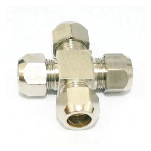 Fit Tube O/D 12mm Cross 4 Ways Brass Ferrule Pneumatic Air Pipe Fitting Fit Tube O/D 12mm Cross 4 Ways Brass Ferrule Pneumatic Air Pipe Fitting von SLXWSXZE