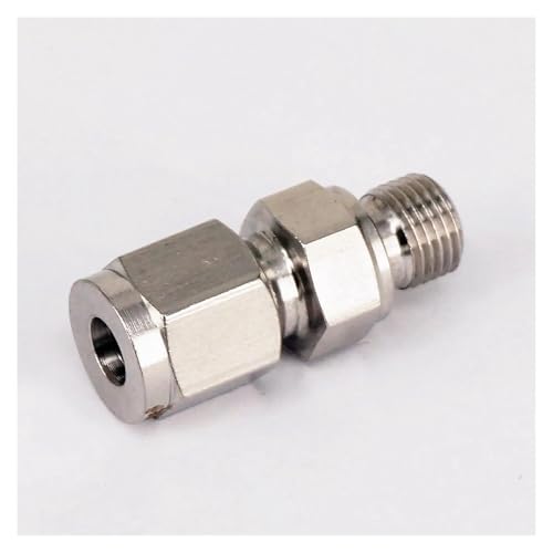 Fit Tube O/D 6mm To M10x1 Female 304 Stainless Ferrule Pneumatic Fitting Pressure Gauge Fit Tube O/D 6mm To M10x1 Female 304 Stainless Ferrule Pneumatic Fitting Pressure Gauge von SLXWSXZE