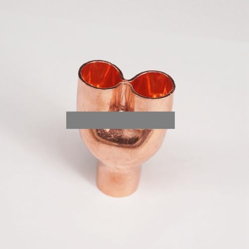 Inner Diameter 16mm Copper End Feed Equal Y-type 3 Way Pipe Fitting Plumbing for water oil von SLXWSXZE