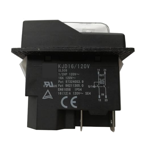 KJD16/120V 4Pins Waterproof Electromagnetic Self-reset Pushbutton Push Button Switch KJD16/120V 4Pins Waterproof Electromagnetic Self-reset Pushbutton Push Button Switch von SLXWSXZE