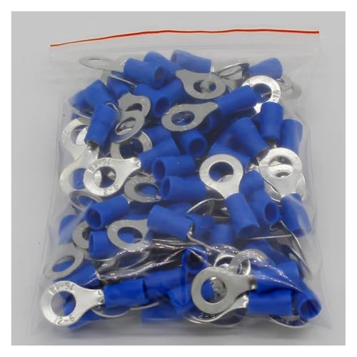 RV2-6 Blue Ring insulated terminal Cable Wire Connector 100PCS/Pack suit 1.5-2.5mm Electrical Crimp Terminal RV2.5-6 RV RV2-6 Blue Ring insulated terminal Cable Wire Connector 100PCS/Pack suit 1.5-2.5mm Electrical Crimp Terminal RV2.5-6 RV von SLXWSXZE