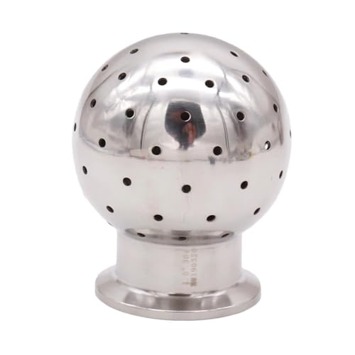SLXWSXZE 1.5" Tri-clamp Fixed CIP Spray Ball DN40 50.5mm OD 304 Stainless Steel Homebrew Tri Fitting Beer Hardware von SLXWSXZE