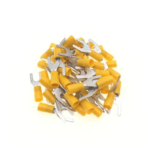 SV5.5-6 Yellow Furcate terminals Cable Wire Connector 1000PCS 16~14AWG 1/4 Yellow Furcate Fork Spade Crimp Terminals SV5.5-6 Yellow Furcate terminals Cable Wire Connector 1000PCS 16~14AWG 1/4 Yellow Furcate Fork Spade Crimp Terminals von SLXWSXZE