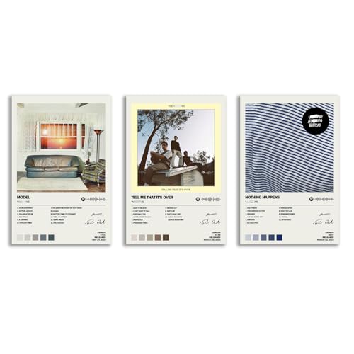 SLXYYYHW Wallows Albumcover-Poster, limitierte Auflage, ungerahmt, 20 x 30 cm, Raumästhetisch, scannbar, Songcode, Musikposter, 3 Stück SLXYYYHW Wallows Albumcover-Poster, limitierte Auflage, ungerahmt, 20 x 30 cm, Raumästhetisch, scannbar, Songcode, Musikposter, 3 Stück von SLXYYYHW