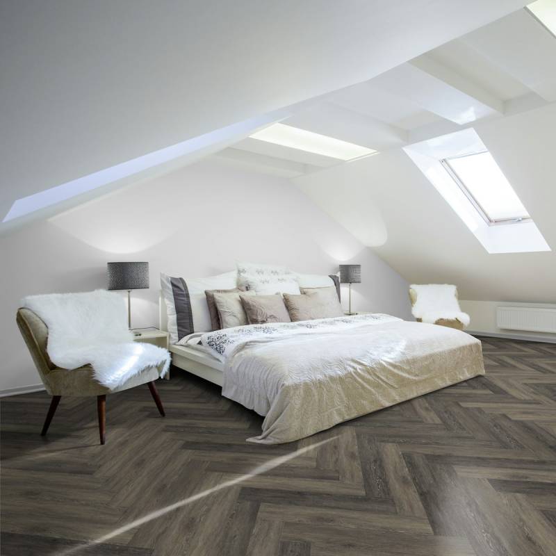 SLY Herringbone Lorraine Klick-Designboden Landhausdielenoptik von SLY