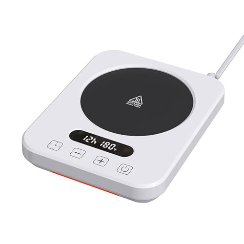 Hefe-Fermentationsthermostat 9-Gang-Temperaturregelung 12-Stunden-Zeitregelung Thermostat-Anzeige Wärme Bechermatte Für Eine Vielzahl Von Lebensmitteln Und Getränken (Weiß) von SLYHHZHMY