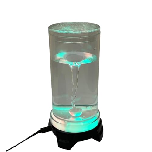 SLYHHZHMY Wasserwirbel-Nachtlicht LED-Nachtlicht Mit Farbwechsel Ideal Für Nachttische, Partys Und Dekorative Oberflächen (Schwarz) von SLYHHZHMY